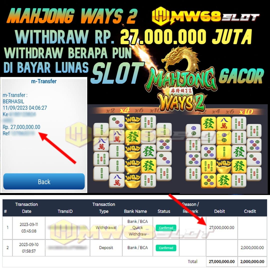 Mahjong Ways2 Gacor Habis!!